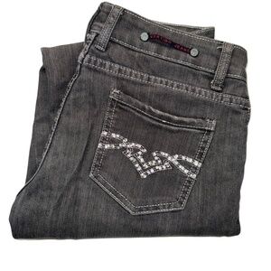 VERTIGO Jeans - Casual Grey cropped 3/4 NWOT